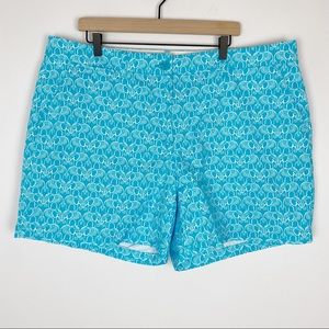 Crown & Ivy Elephant print shorts size 20W